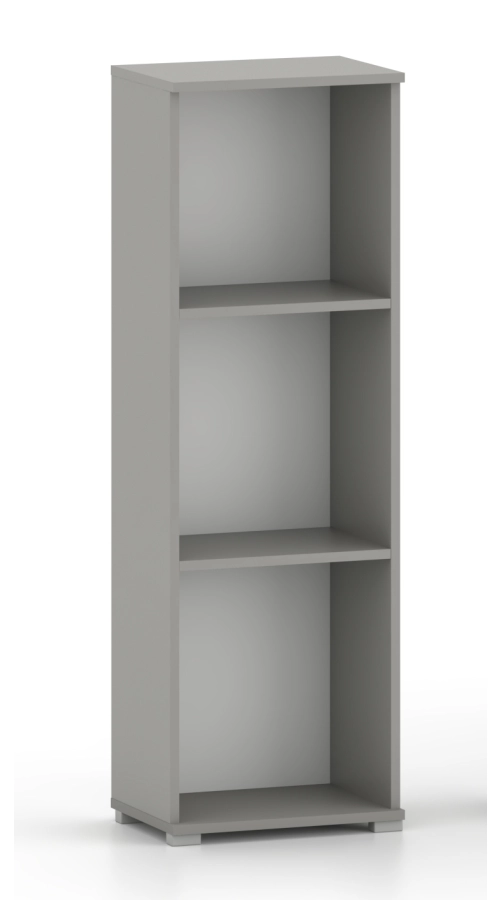Regał Pola 110 x 40 cm Szary 3 półki